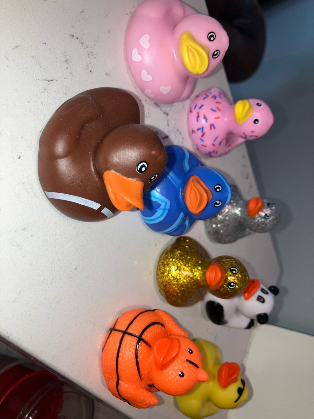 Colorful Rubber Duck Bath Set - Multi-Color - Picture 2 of 2